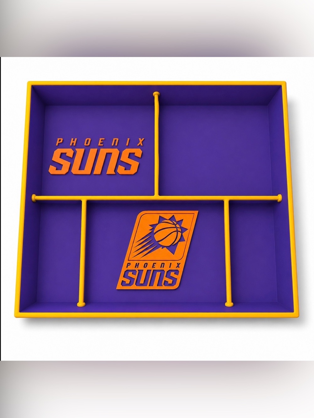 Phoenix Suns NBA Pocket Dump Tray - For Keys, Wallet, Money, Etc